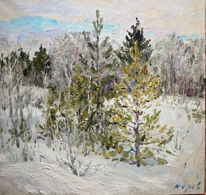 Georgij Moroz, Toward the Forest, 2000, Oil on Canvas-QUE-1764957