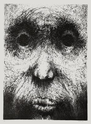 Gérard Eppelé, La Grande Face, 1971, Lithograph on Arches Paper-FMZ-1166777