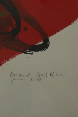 Gérard Gosselin, Tribute to Lorca, Color Lithograph, 1986, Framed-ZAA-1734132