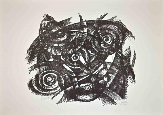 Gerardo Dottori, Abstract Composition, Lithograph, 1971-ZCI-1775857