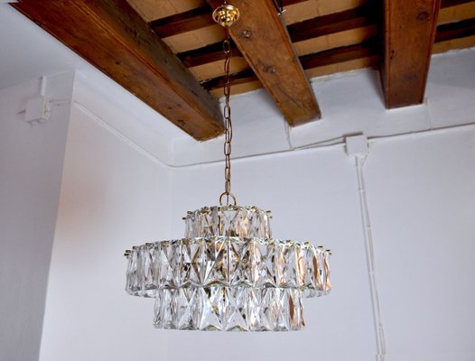 German 3-Tier Chandelier from Kinkeldey, 1970s-EJE-914400