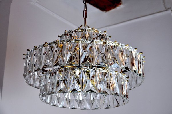 German 3-Tier Chandelier from Kinkeldey, 1970s-EJE-914400