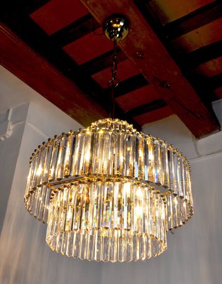 German 3 Tiers Chandelier from Kinkeldey, 1970-EJE-1174571