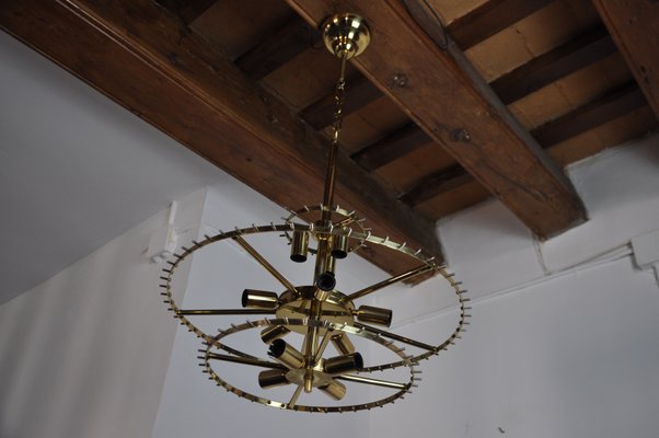 German 3 Tiers Chandelier from Kinkeldey, 1970-EJE-1174571