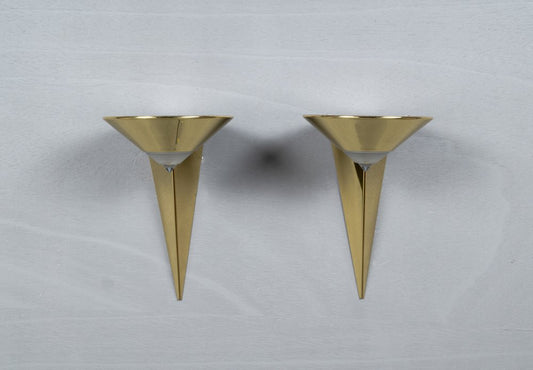 German 8935/ 01 Wall Light by Franz Hustadt, 1980s, Set of 2