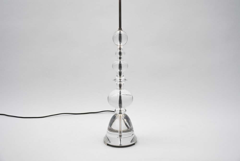 German Acrylic Table Lamp by Ingo Maurer, 1960s