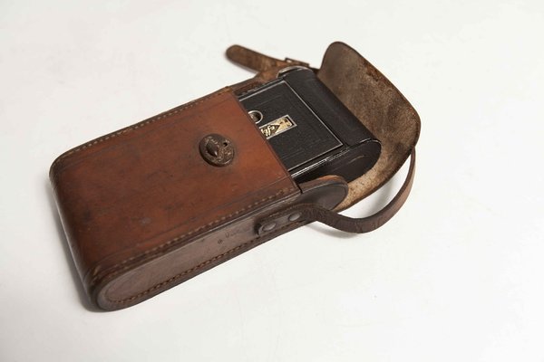 German Argentic Billy Camera with Leather Bag from AGFA, 1930-VQY-1296152