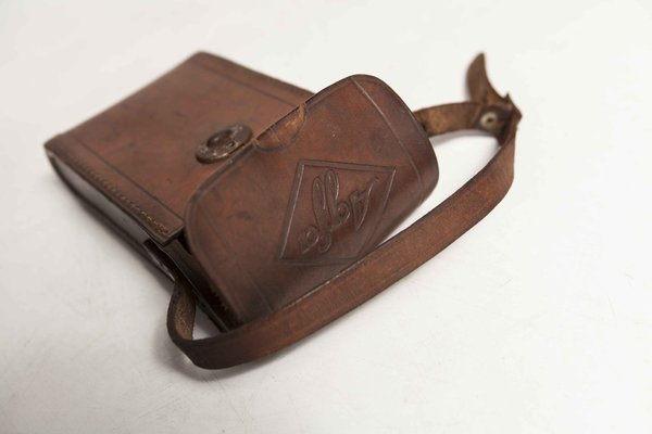 German Argentic Billy Camera with Leather Bag from AGFA, 1930-VQY-1296152