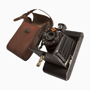 German Argentic Billy Camera with Leather Bag from AGFA, 1930-VQY-1296152