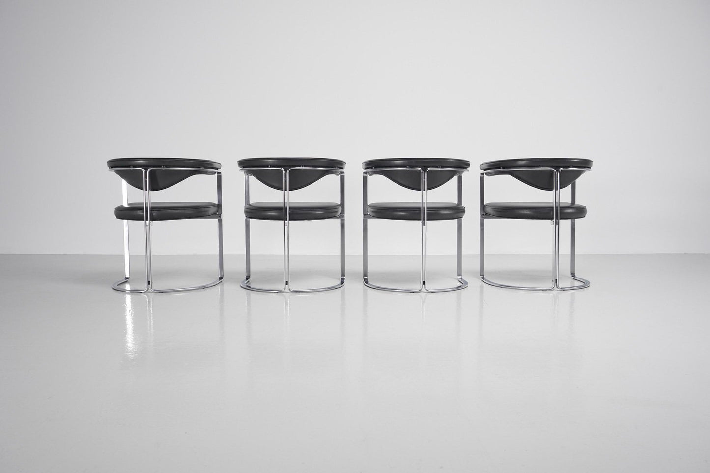 German Armchairs by Horst Bruning, 1968, Set of 4