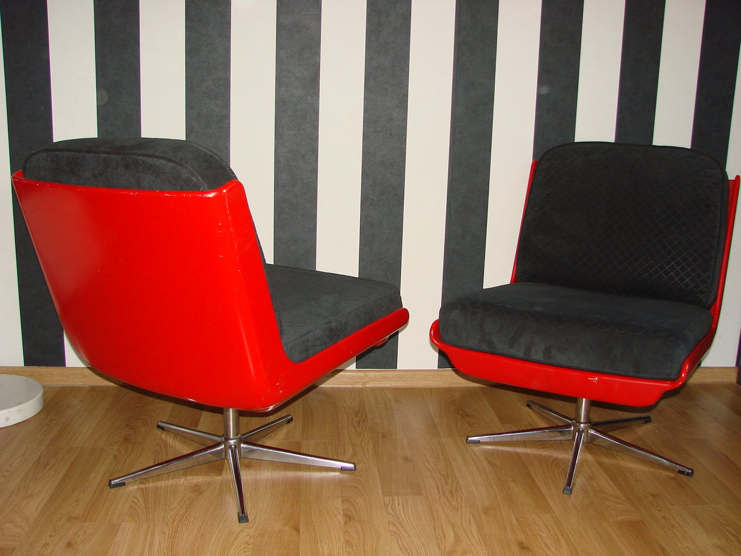 German Armchairs from Dinna Veb Mobel Kombinat, 1960s, Set of 2