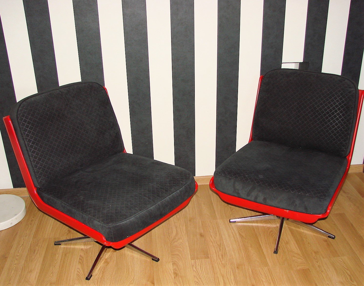 German Armchairs from Dinna Veb Mobel Kombinat, 1960s, Set of 2