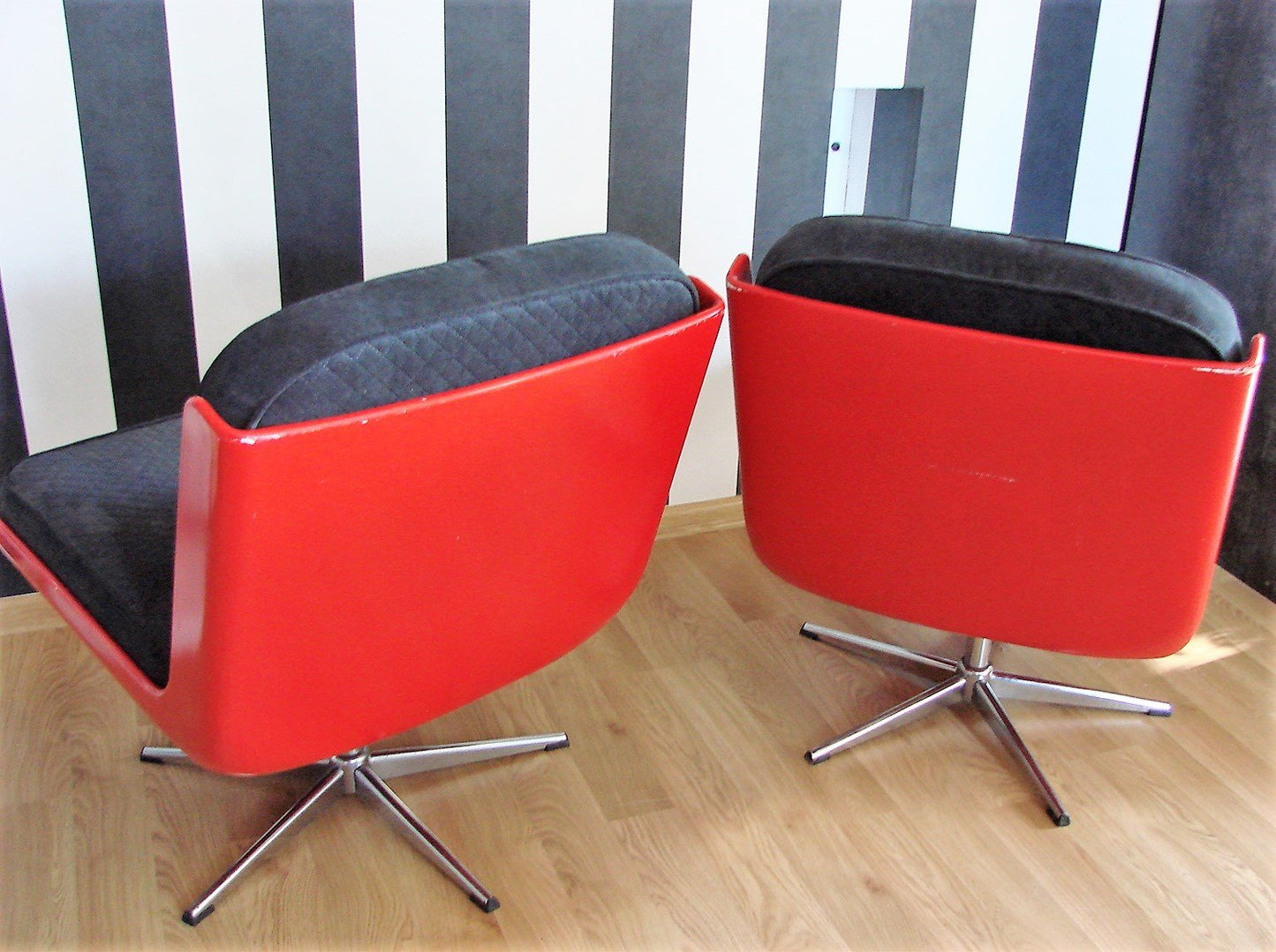 German Armchairs from Dinna Veb Mobel Kombinat, 1960s, Set of 2