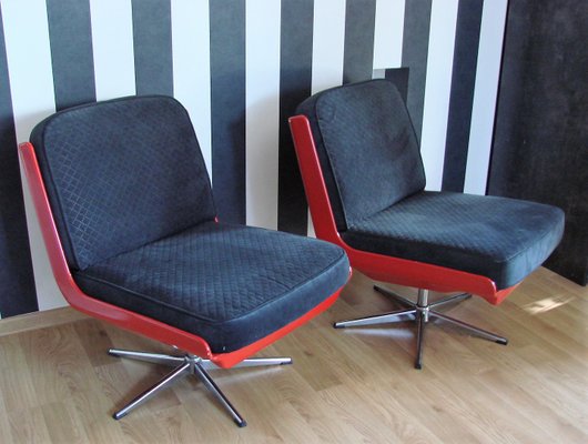 German Armchairs from Dinna Veb Mobel Kombinat, 1960s, Set of 2-XHP-1389535