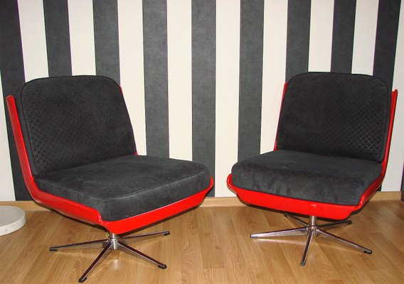 German Armchairs from Dinna Veb Mobel Kombinat, 1960s, Set of 2-XHP-1389535