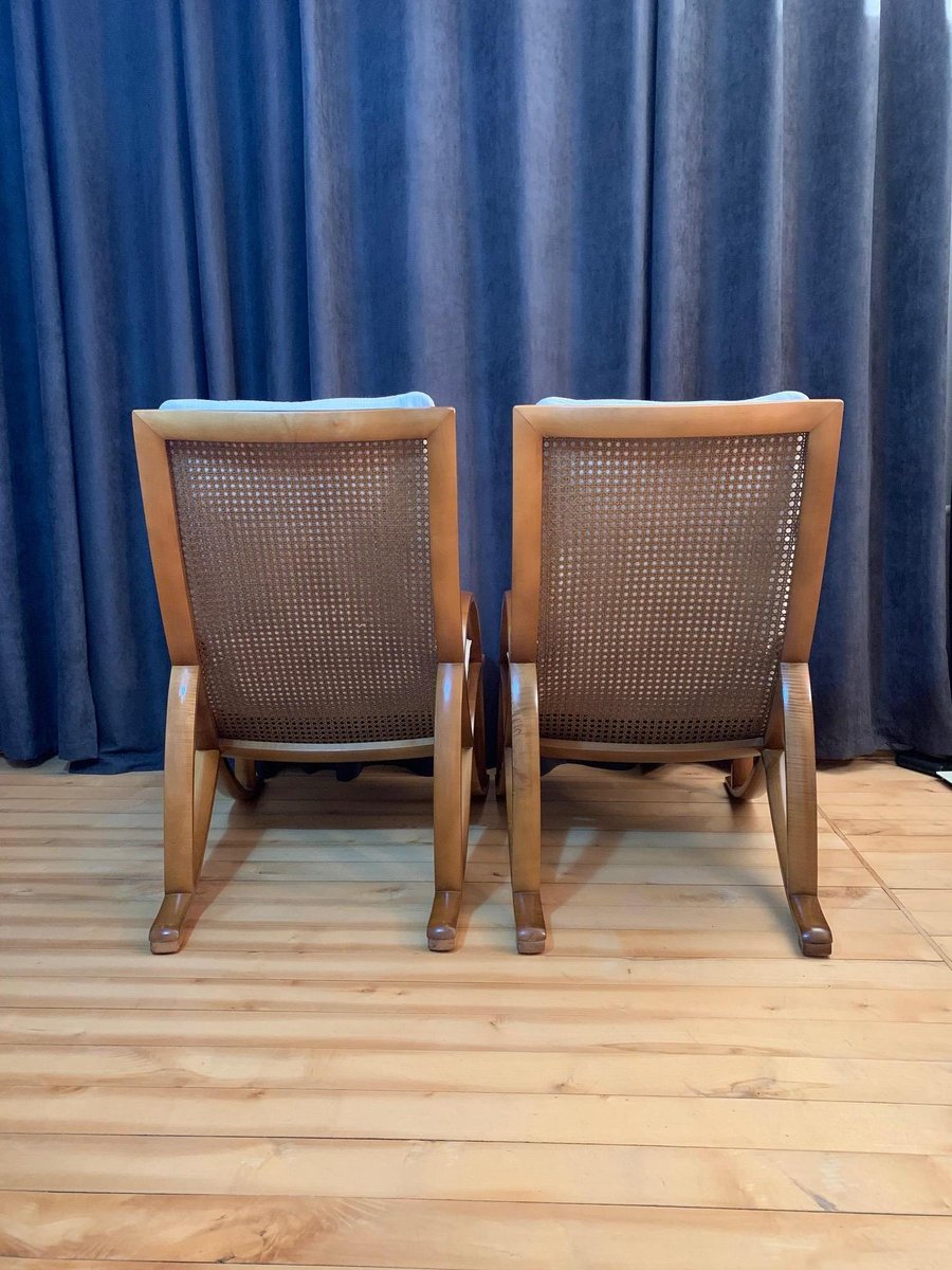 German Armchairs from WK Wohnen, 1970s, Set of 2