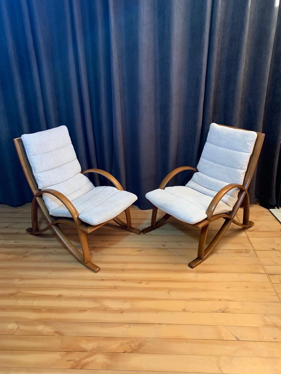 German Armchairs from WK Wohnen, 1970s, Set of 2