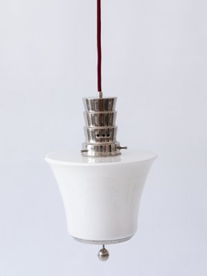 German Art Deco Bauhaus Pendant Lamp by Dr. Twerdy Leuchten, 1920s-WPT-713737