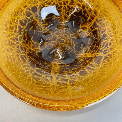 German Art Deco Glass Bowl by Karl Wiedmann for WMF Ikora, 1930s-QZ-1166887