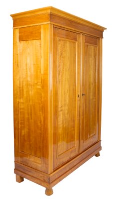 German Art Nouveau Cherrywood Wardrobe-WFJ-742422