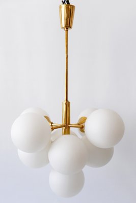 German Atomic Multi-Globe Pendant Lamp from Kaiser Leuchten, 1970s-WPT-644705