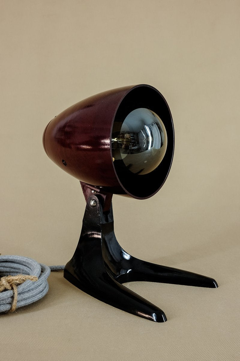 German Bakelite Table Lamp from PGH Elektro, 1950s-YGX-440968