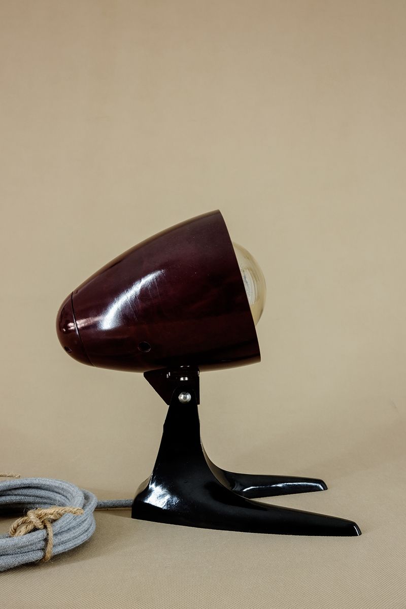 German Bakelite Table Lamp from PGH Elektro, 1950s