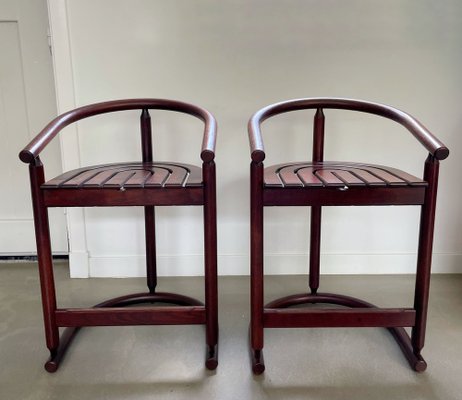 German Bar Stools, 1980s, Set of 2-IVH-1807986