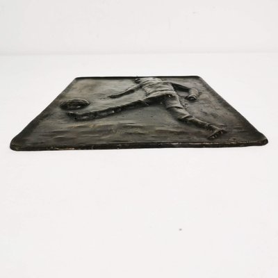 German Bas-Relief in Metal, 1930s-ZTG-1404951