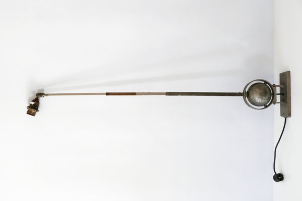 German Bauhaus Articulated Telescopic Wall Light, 1920s-WPT-623933