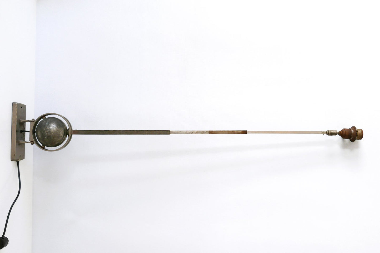 German Bauhaus Articulated Telescopic Wall Light, 1920s