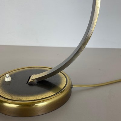 German Bauhaus Brass 6751 Desk Light from Kaiser Leuchten, Germany, 1950s-QZ-1146311