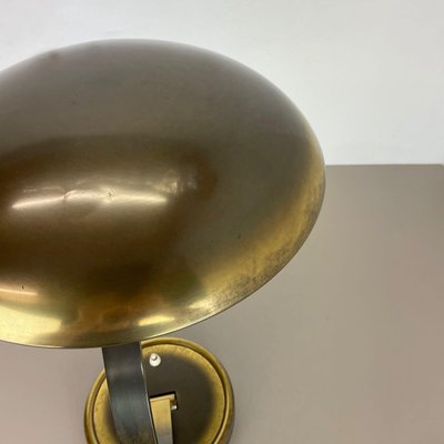 German Bauhaus Brass 6751 Desk Light from Kaiser Leuchten, Germany, 1950s-QZ-1146311