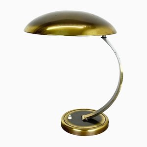 German Bauhaus Brass 6751 Desk Light from Kaiser Leuchten, Germany, 1950s-QZ-1146311