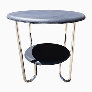 German Bauhaus Side Table with Steel Tube-EXJ-1338472