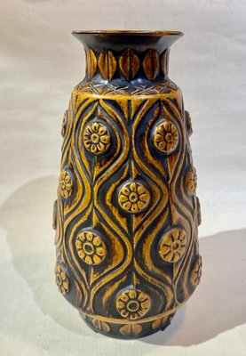 German Bay Brown Vase from Bay Keramik-ROJ-1313021