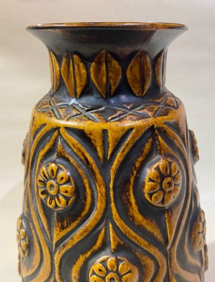 German Bay Brown Vase from Bay Keramik-ROJ-1313021