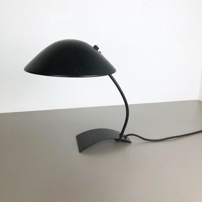 German Black 6840 Bauhaus Desk Light by Christian Dell for Kaiser Idell / Kaiser Leuchten, Germany, 1950s-QZ-1151862