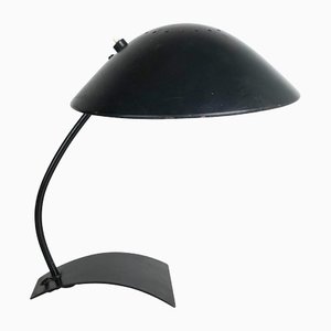 German Black 6840 Bauhaus Desk Light by Christian Dell for Kaiser Idell / Kaiser Leuchten, Germany, 1950s-QZ-1151862