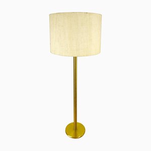 German Brass and Cloth Floor Lamp from Cosack, 1960s-PUK-617861