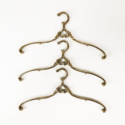 German Brass Hangers, 1960s, Set of 3-ZTG-1764692