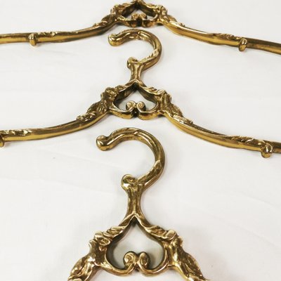 German Brass Hangers, 1960s, Set of 3-ZTG-1764692