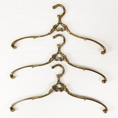 German Brass Hangers, 1960s, Set of 3-ZTG-1764692