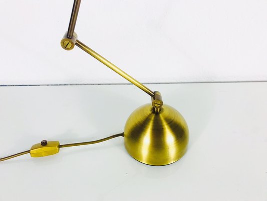 German Brass Table Lamp from Sölken Leuchten, 1970s-PUK-617908