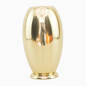 German Brass Vase from WMF Ikora, 1920s-SPD-903668