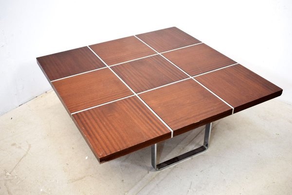 German Brown Coffee Table from Wilhelm Renz, 1970s-AOL-695302