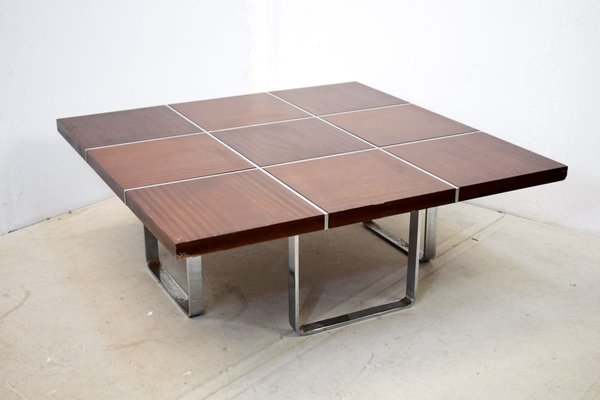 German Brown Coffee Table from Wilhelm Renz, 1970s-AOL-695302