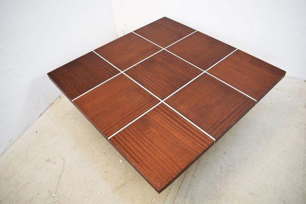 German Brown Coffee Table from Wilhelm Renz, 1970s-AOL-695302