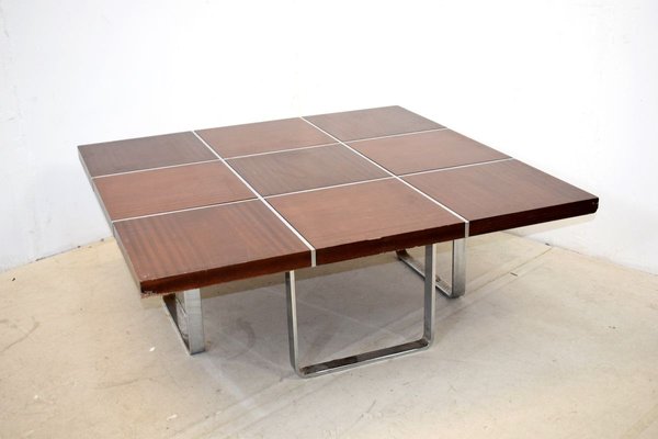 German Brown Coffee Table from Wilhelm Renz, 1970s-AOL-695302