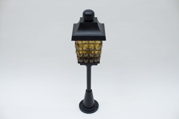 German Bubble Glass Outdoor Light by Hofmeister, 1960s-KQB-941367